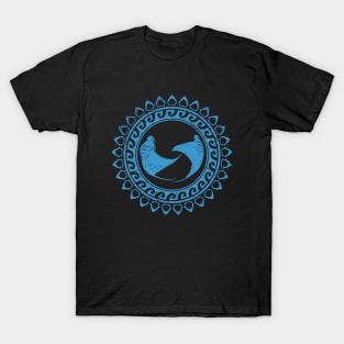 Manta Rays Polynesian Design T-Shirt